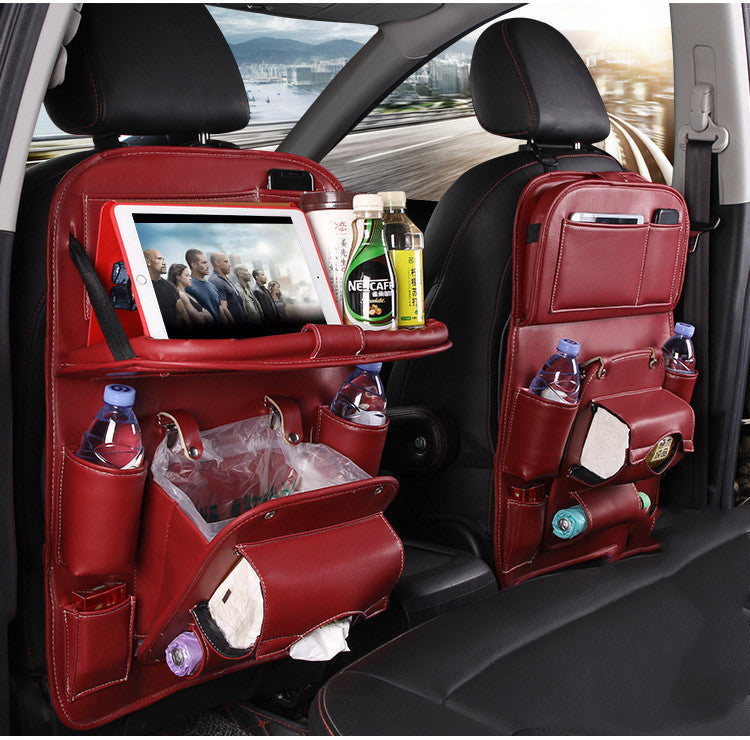 Porta Oggetti Sedile Auto con Tavolino - Cargadget.it