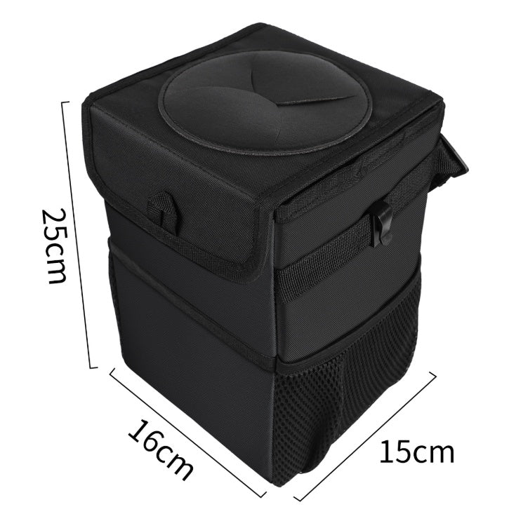 Cestino Auto con Coperchio Impermeabile - Cargadget.it