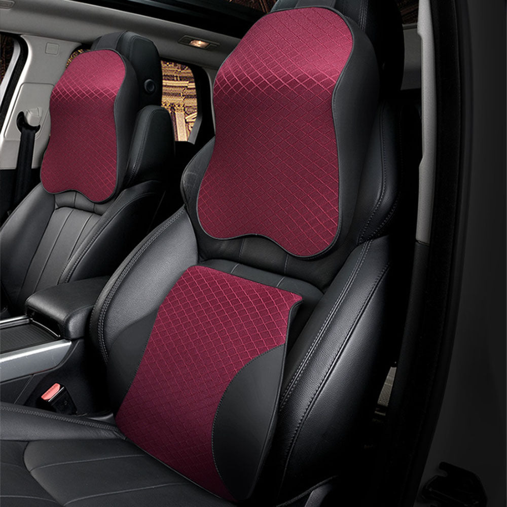 Kit Cuscino e Schiena per Auto Memory Foam - Cargadget.it
