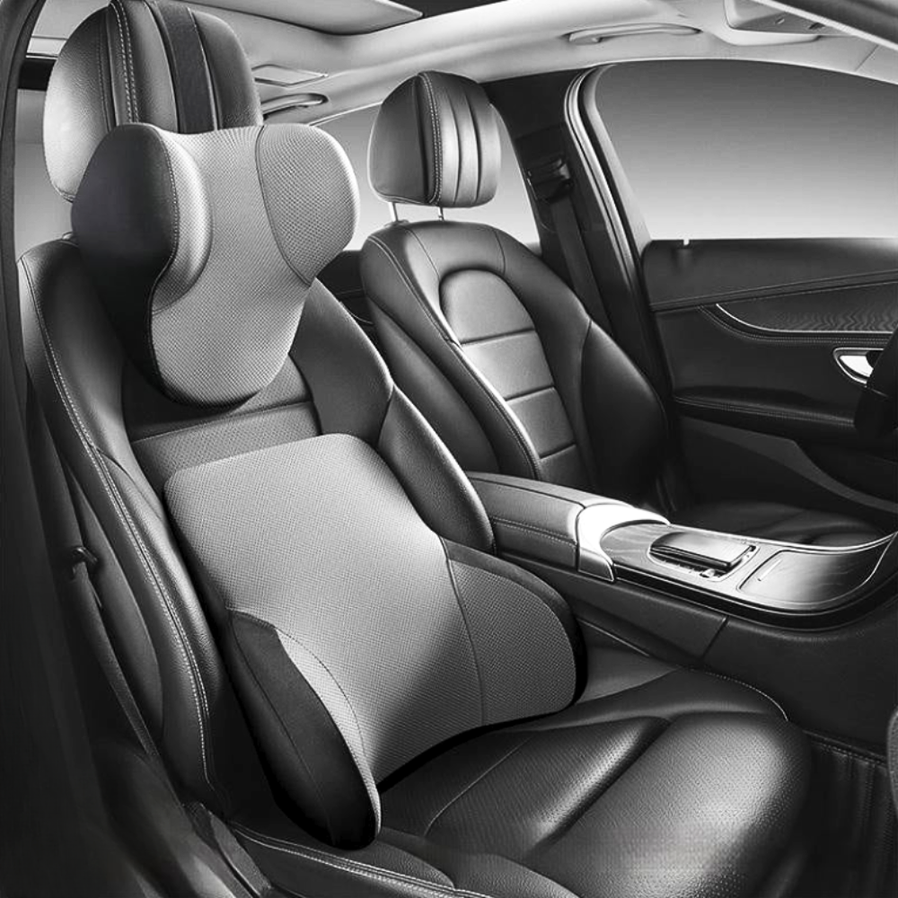 Kit Cuscino e Schiena per Auto Memory Foam - Cargadget.it