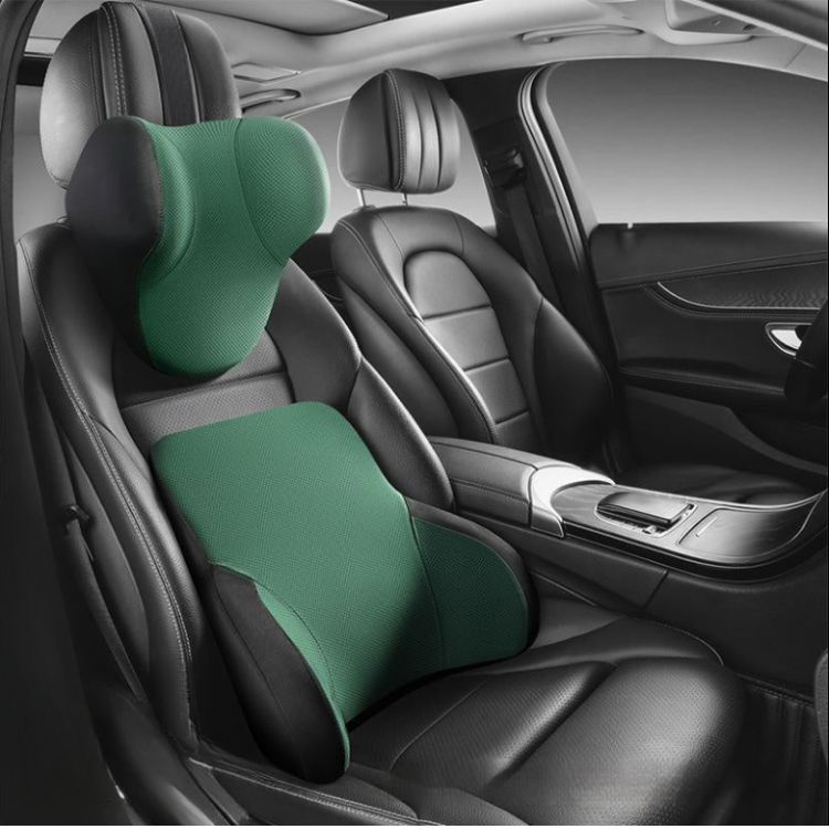 Kit Cuscino e Schiena per Auto Memory Foam - Cargadget.it