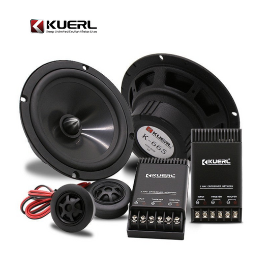 Kit Altoparlanti Auto 2 Vie da 6,5" - 160W - Cargadget.it