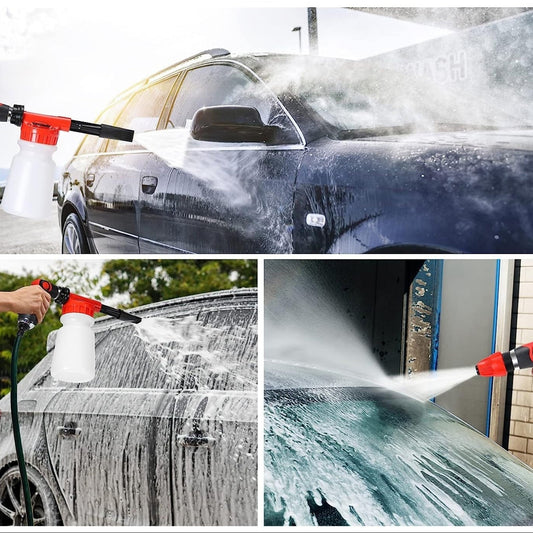 Kit Pulizia Auto Premium con Pistola Foam