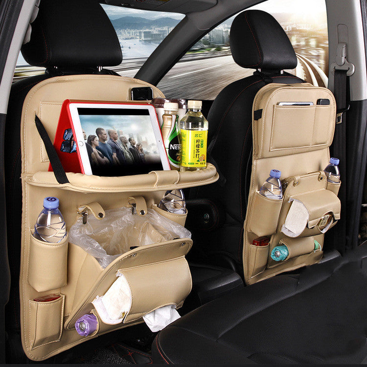 Organizer porta oggetti auto beige - Cargadget.it
