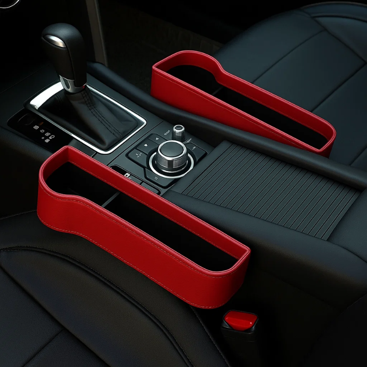 Portaoggetti per Sedile Auto in Pelle - Cargadget.it