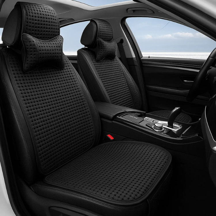Set Coprisedili Estivi Auto con Cuscini Poggiatesta - Cargadget.it