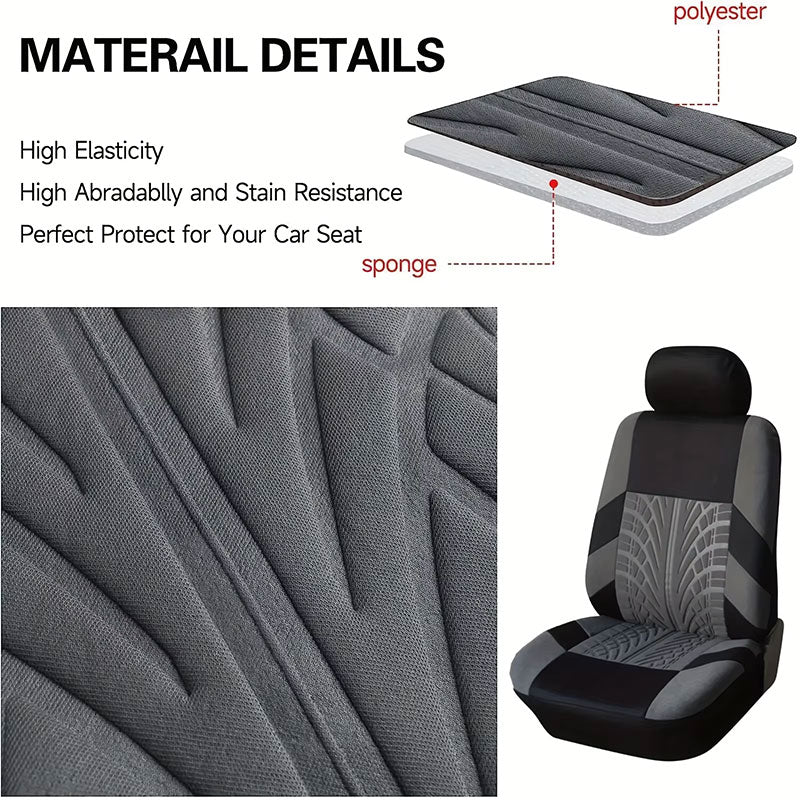 Coprisedili Auto con Rilievi 5 colori - Cargadget.it