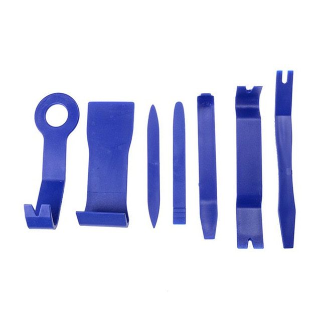 Kit attrezzi smontaggio pannelli auto  28 pz