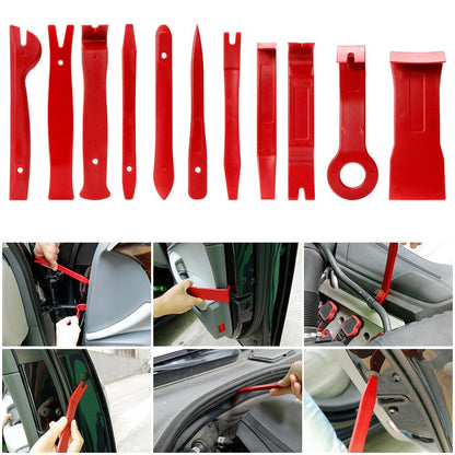 Kit attrezzi smontaggio pannelli auto  28 pz