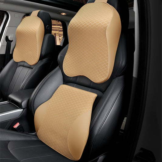 Kit Cuscino e Schiena per Auto Memory Foam - Cargadget.it