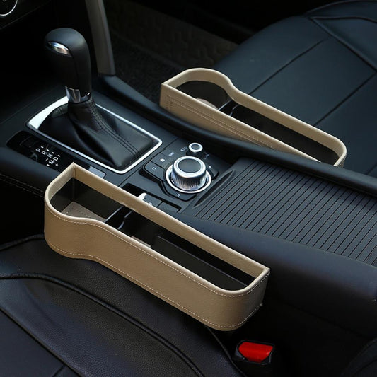 Portaoggetti per Sedile Auto in Pelle - Cargadget.it