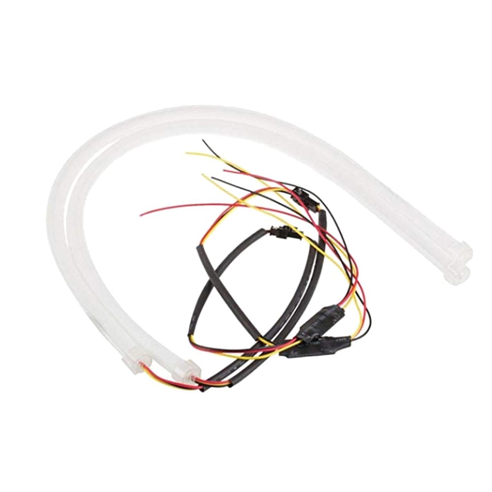 Coppia Strisce LED Luci Diurne DRL Bianche - Cargadget.it