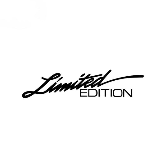 Adesivo auto "limited edition" 16x3.8cm - Cargadget.it