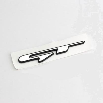 Adesivo auto GT in metallo con adesivo 3M - Cargadget.it
