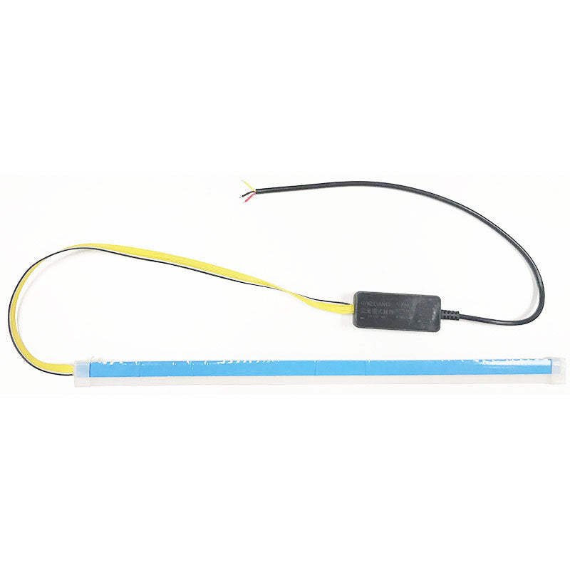 Kit strisce LED auto universali - Luci diurne bianche flessibili - Cargadget.it
