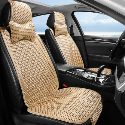 Set Coprisedili Estivi Auto con Cuscini Poggiatesta - Cargadget.it