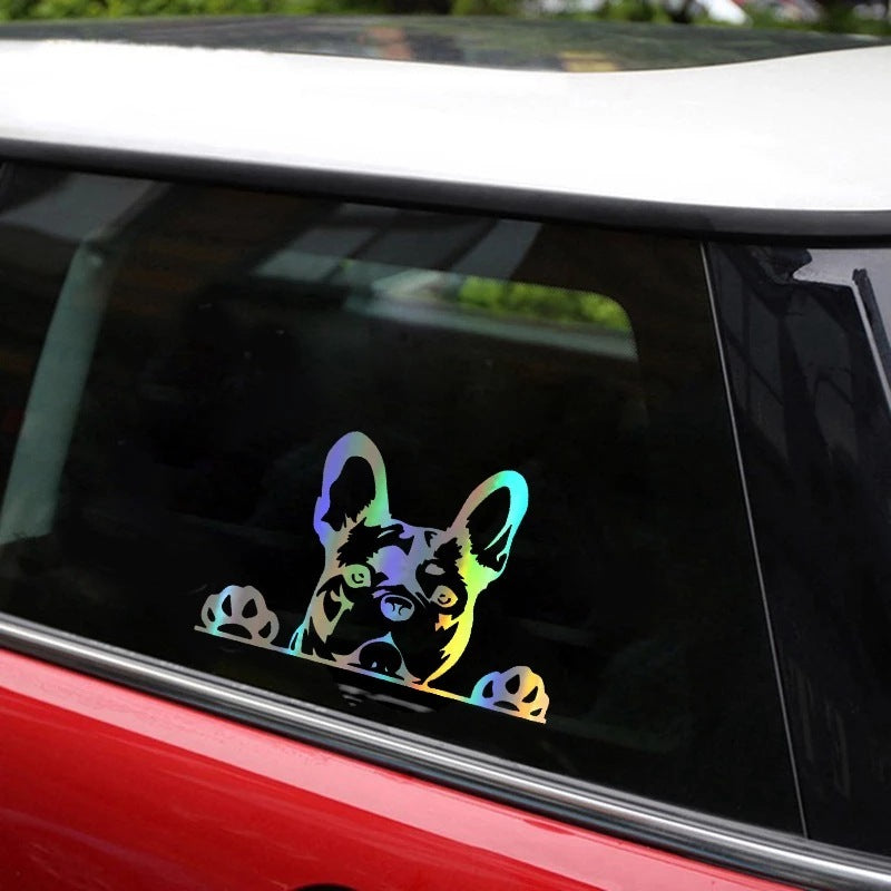 Adesivo Riflettente Cane per Auto - Cargadget.it
