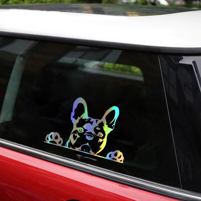 Adesivo Riflettente Cane per Auto - Cargadget.it