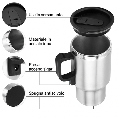 Bicchiere Riscaldante Auto