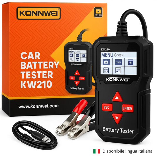Tester Batteria Auto 12V KONNWEI KW210