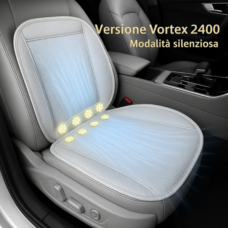 Cosprisedile Auto ventilato USB 12V - Cargadget.it