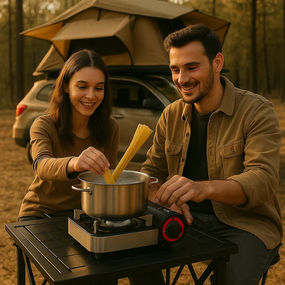Fornello a Gas Portatile con Accensione Elettronica - Cargadget.it