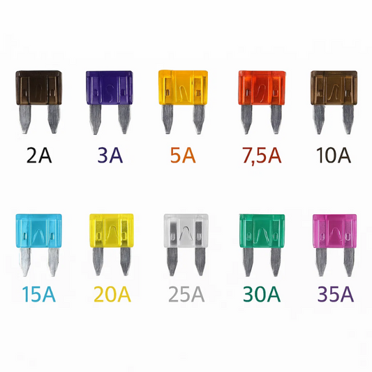 Kit fusibili per auto mini blade 120 pezzi