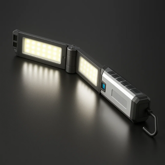 Lampada officina magnetica LED pieghevole