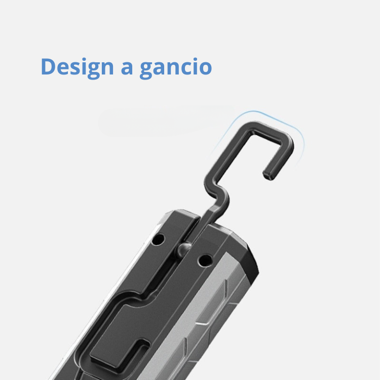 Lampada officina magnetica LED pieghevole