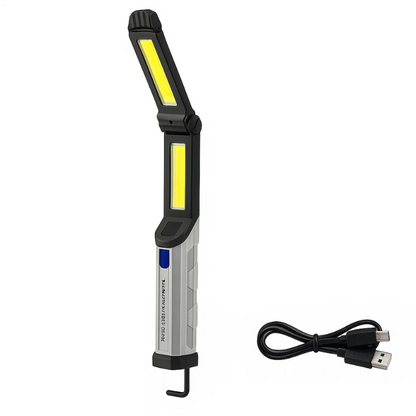 Lampada officina magnetica LED pieghevole