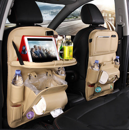 Organizer porta oggetti auto beige - Cargadget.it