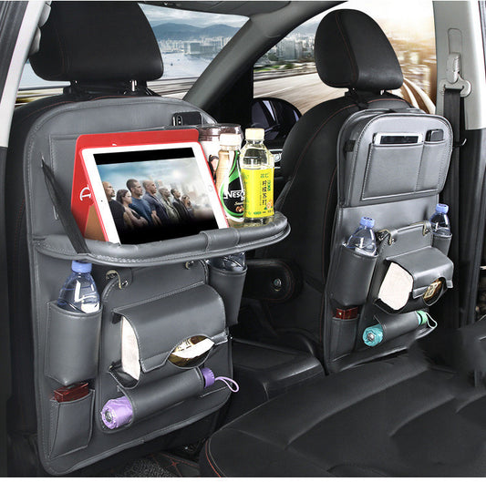Organizer porta oggetti auto grigio - Cargadget.it
