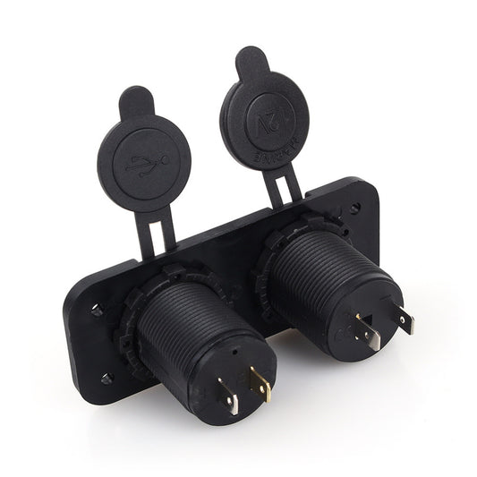 Presa USB per Auto a Pannello con Viti