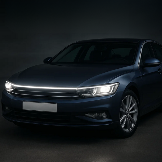 Striscia LED Cofano Auto Universale Bianco - Cargadget.it