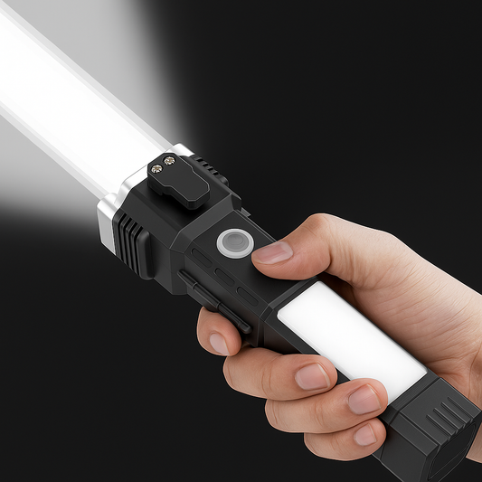 Torcia Emergenza Auto Ricaricabile USB – LED