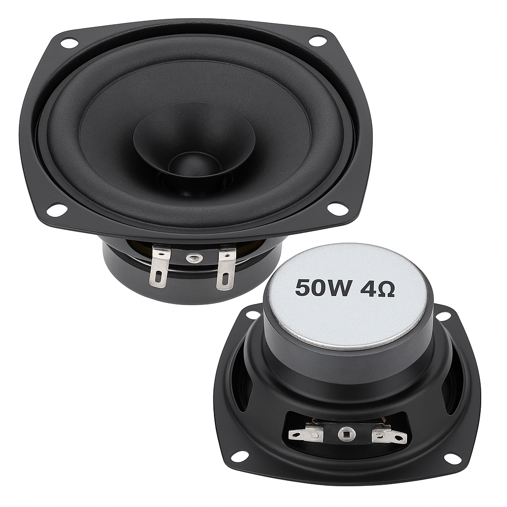 Altoparlante Auto fullrange 4 Pollici 50W (Pezzo singolo) - Cargadget.it