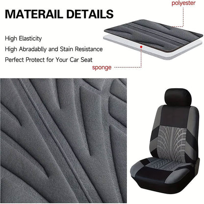 Coprisedili Auto con Rilievi 5 colori - Cargadget.it